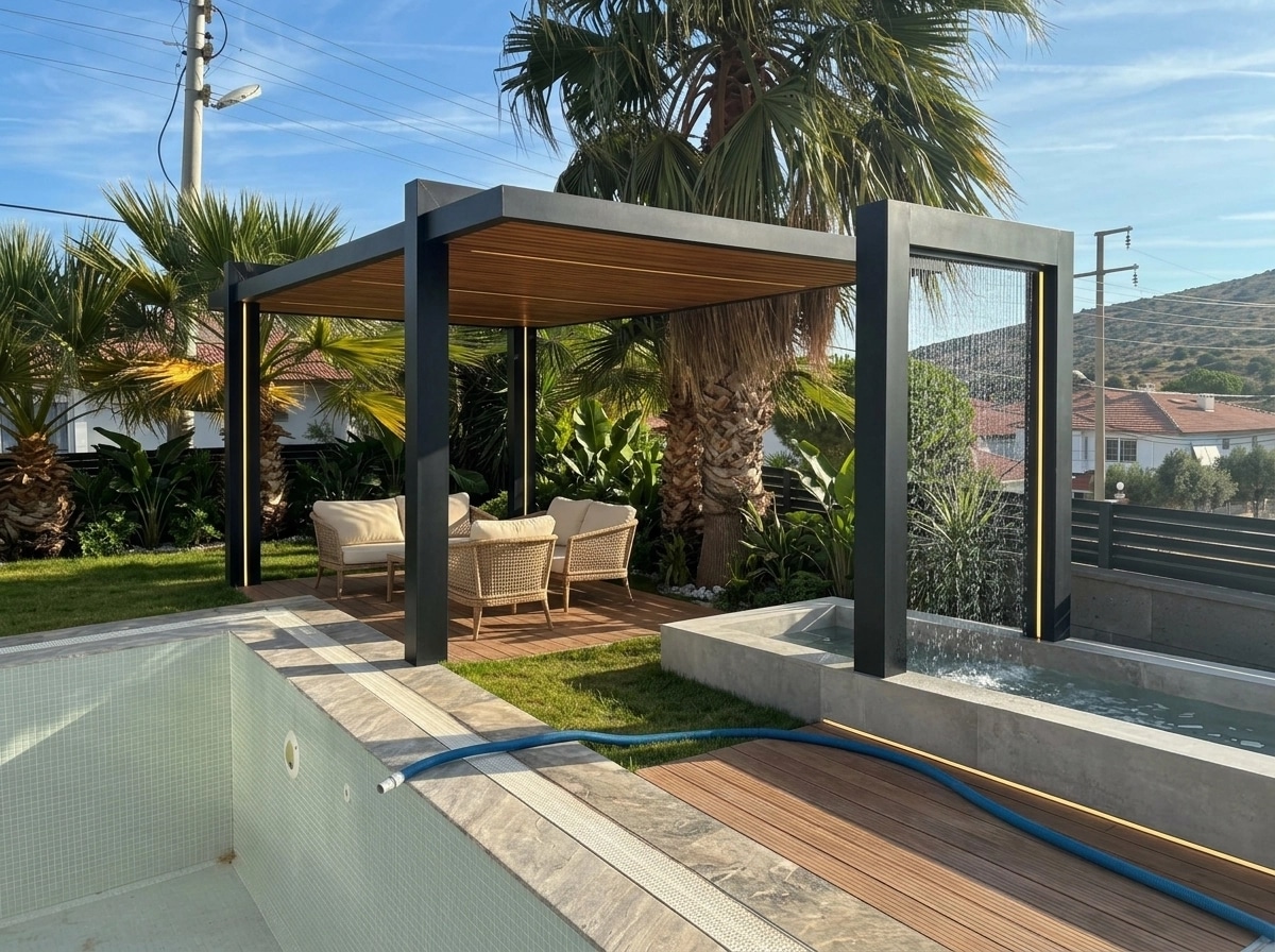 Yard design in no_style style — photo by GenRoom AI