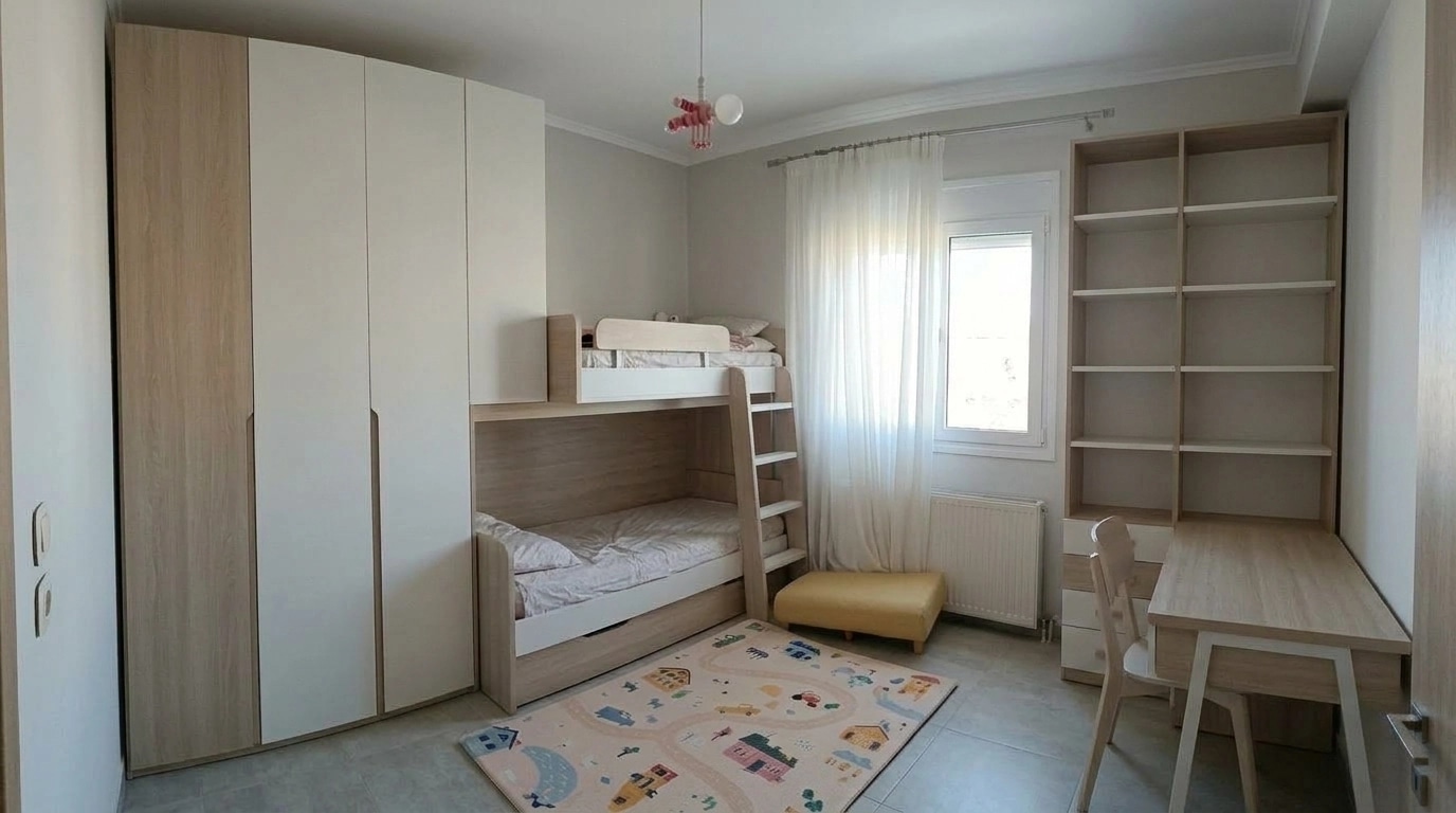 Interior design in Contemporary style — Kids Room by GenRoom AI