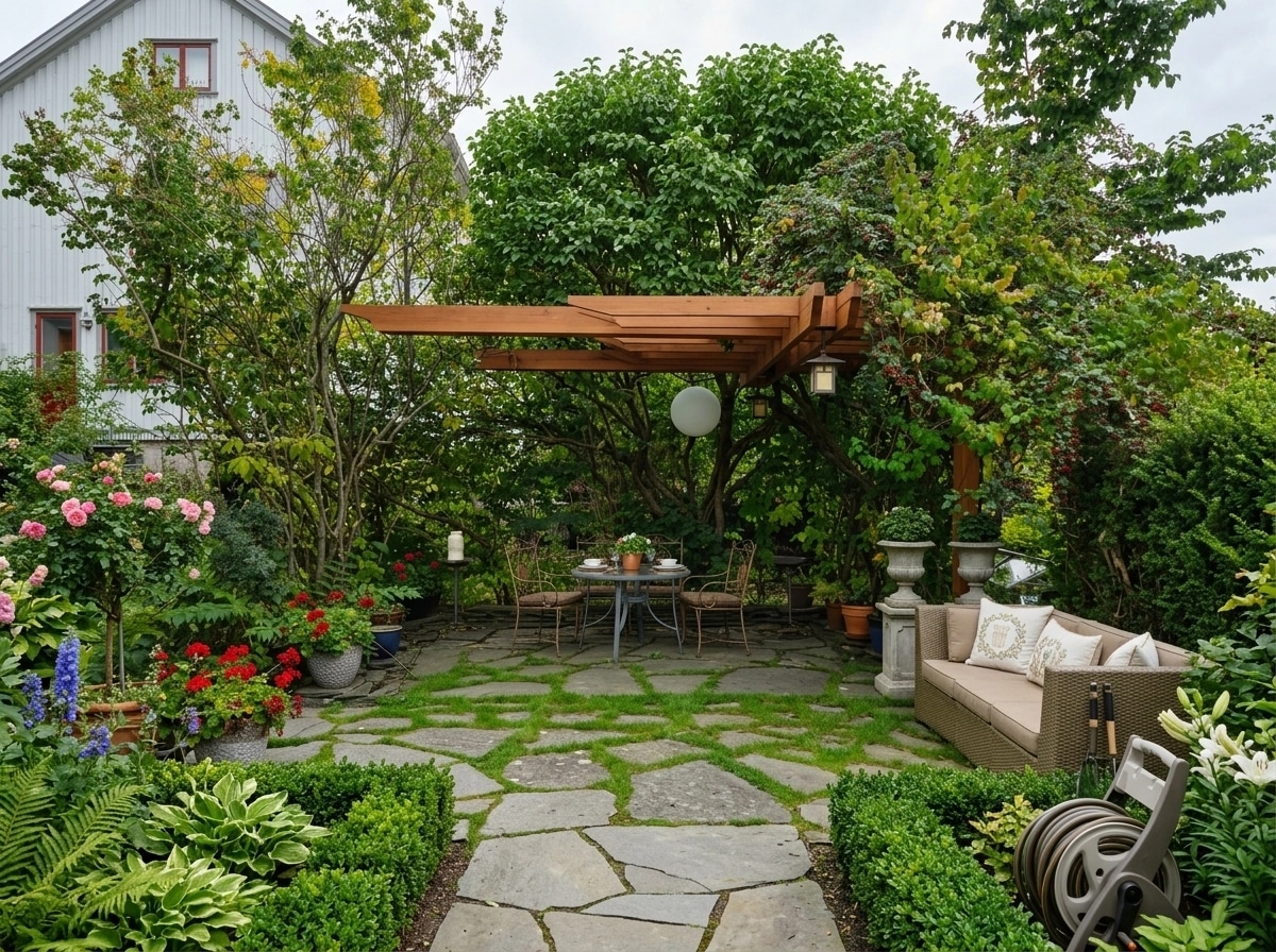 Classic Garden Yard design — yard photo by GenRoom AI