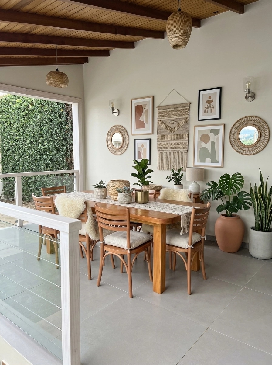 Interior design in Scandinavian style — balcony by GenRoom AI