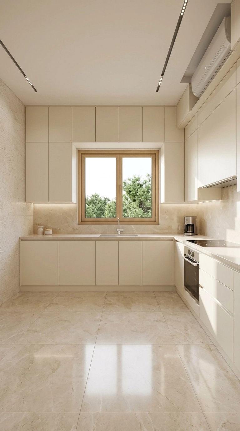 Minimalism Kitchen design — interior photo by GenRoom AI