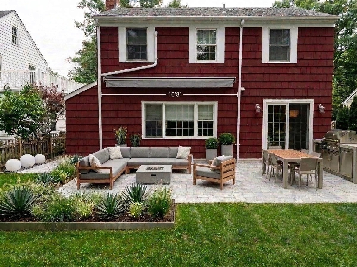 Landscape design in Minimalist Yard style — Yard by GenRoom AI