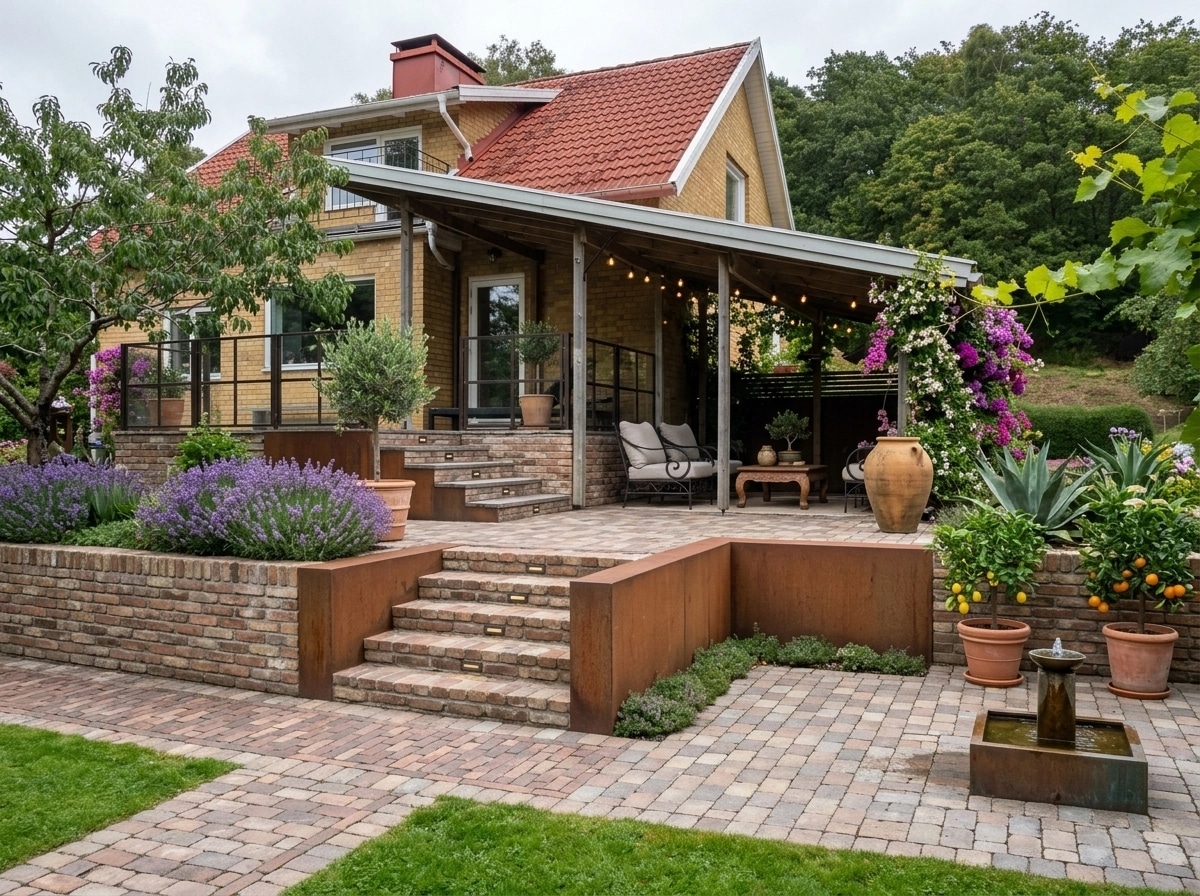 Mediterranean Yard Yard design — yard photo by GenRoom AI