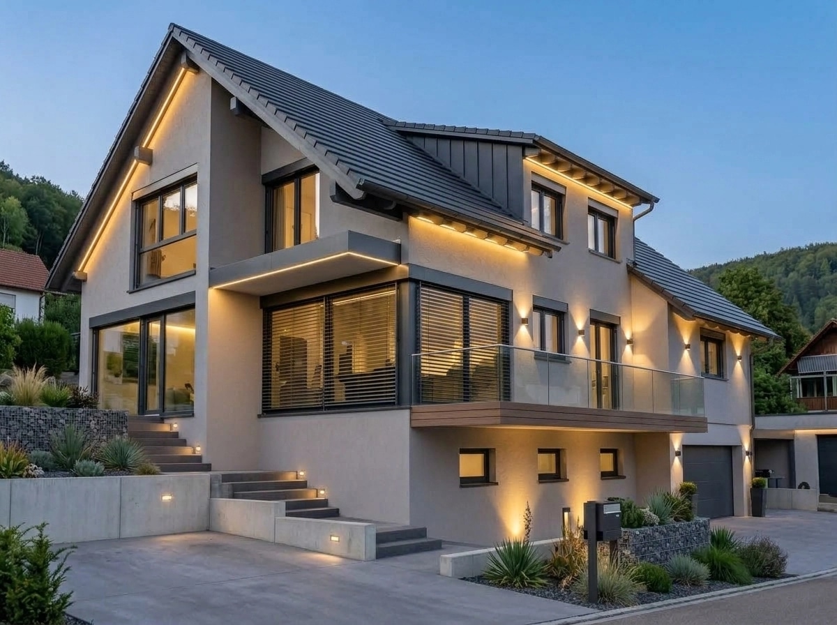 Contemporary Facade Facade design — facade photo by GenRoom AI