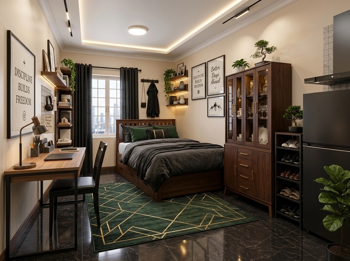 Interior design in Contemporary style — studio by GenRoom AI