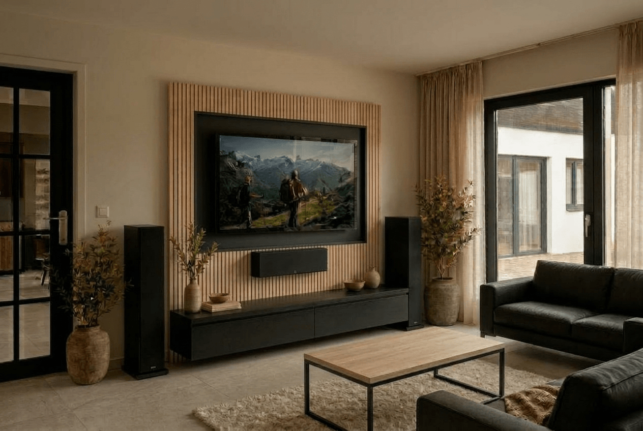 Interior design in Japandi style — Living Room by GenRoom AI