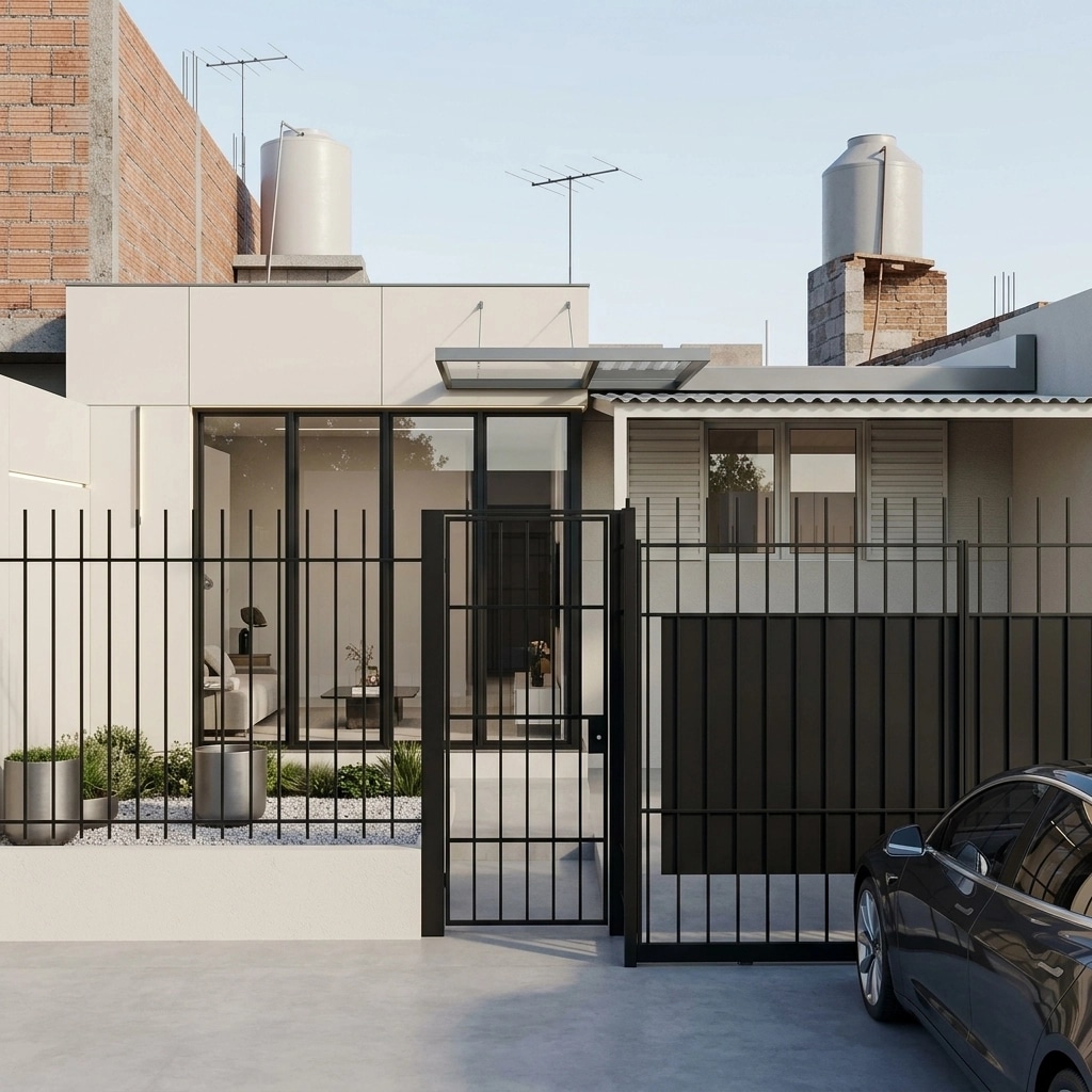 Facade design in Minimalist Facade style — Facade by GenRoom AI