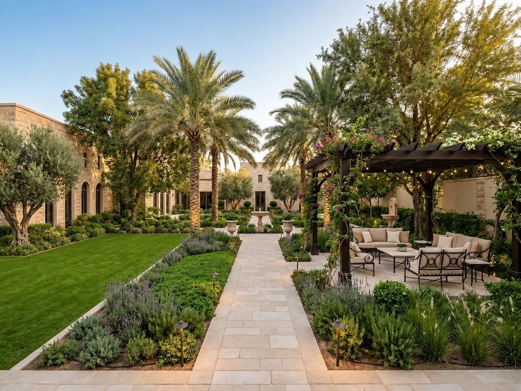 Classic Garden Yard design — yard photo by GenRoom AI