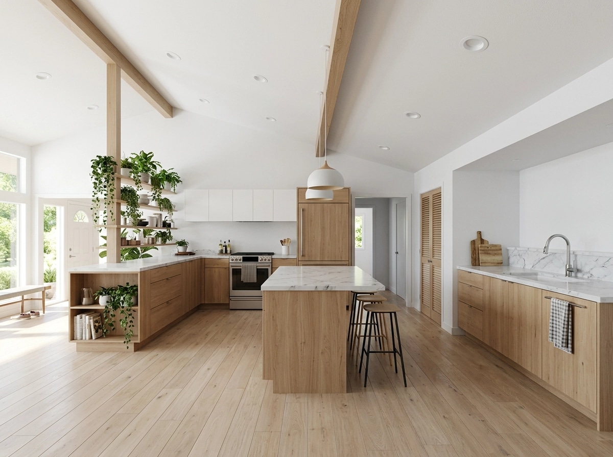 Kitchen interior in no_style style — photo by GenRoom AI