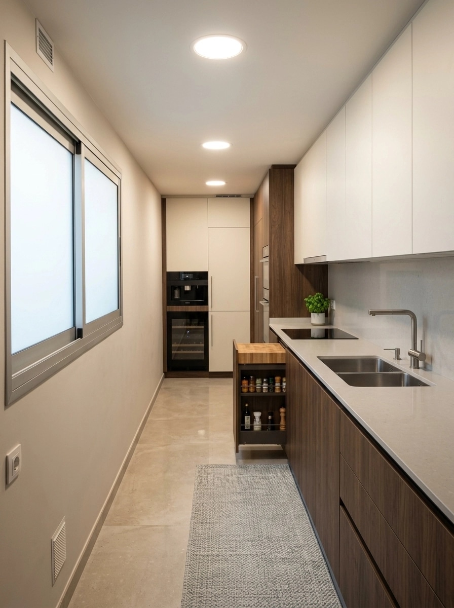 Interior design in Contemporary style — Kitchen by GenRoom AI
