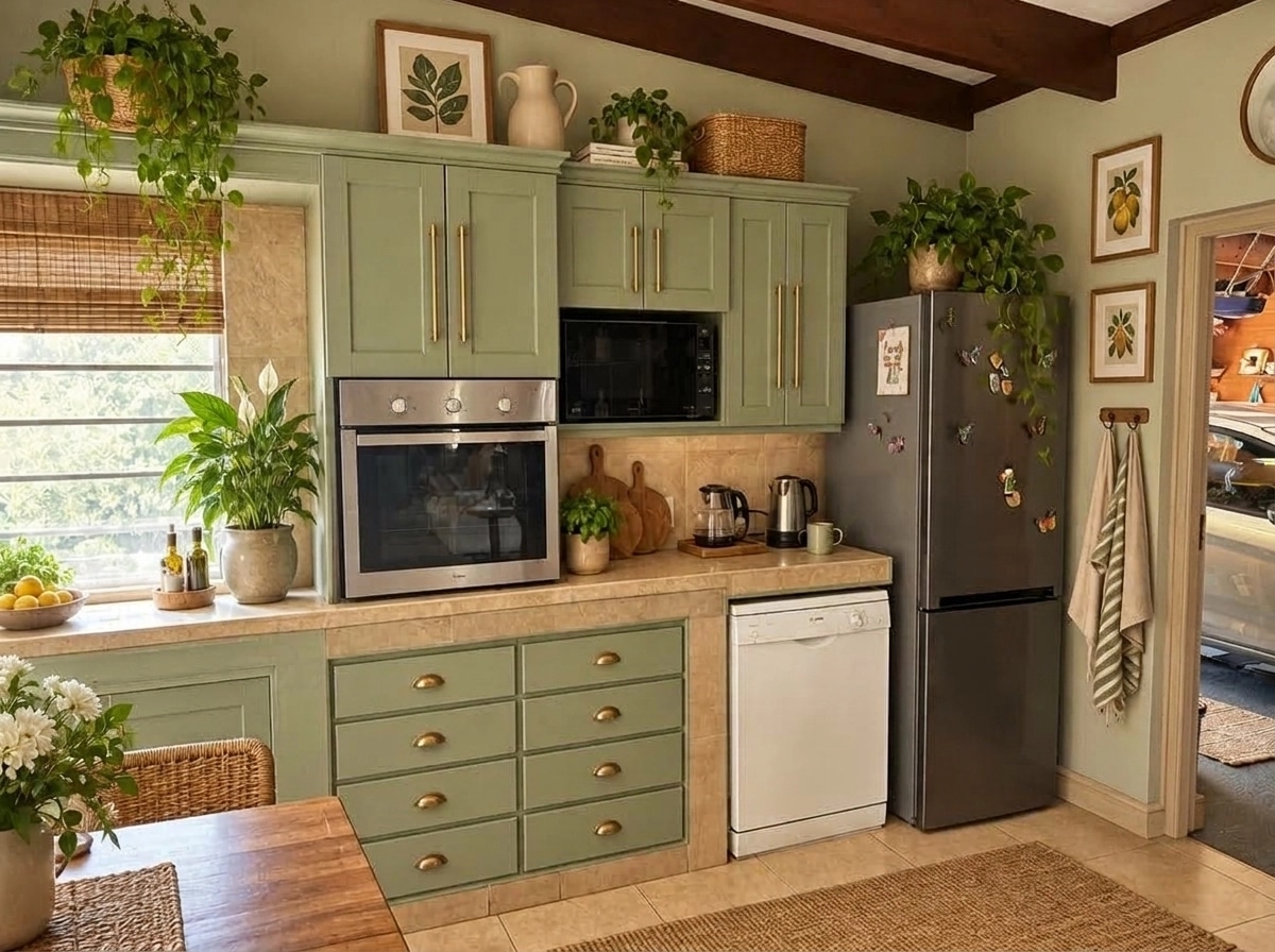 Kitchen interior in no_style style — photo by GenRoom AI