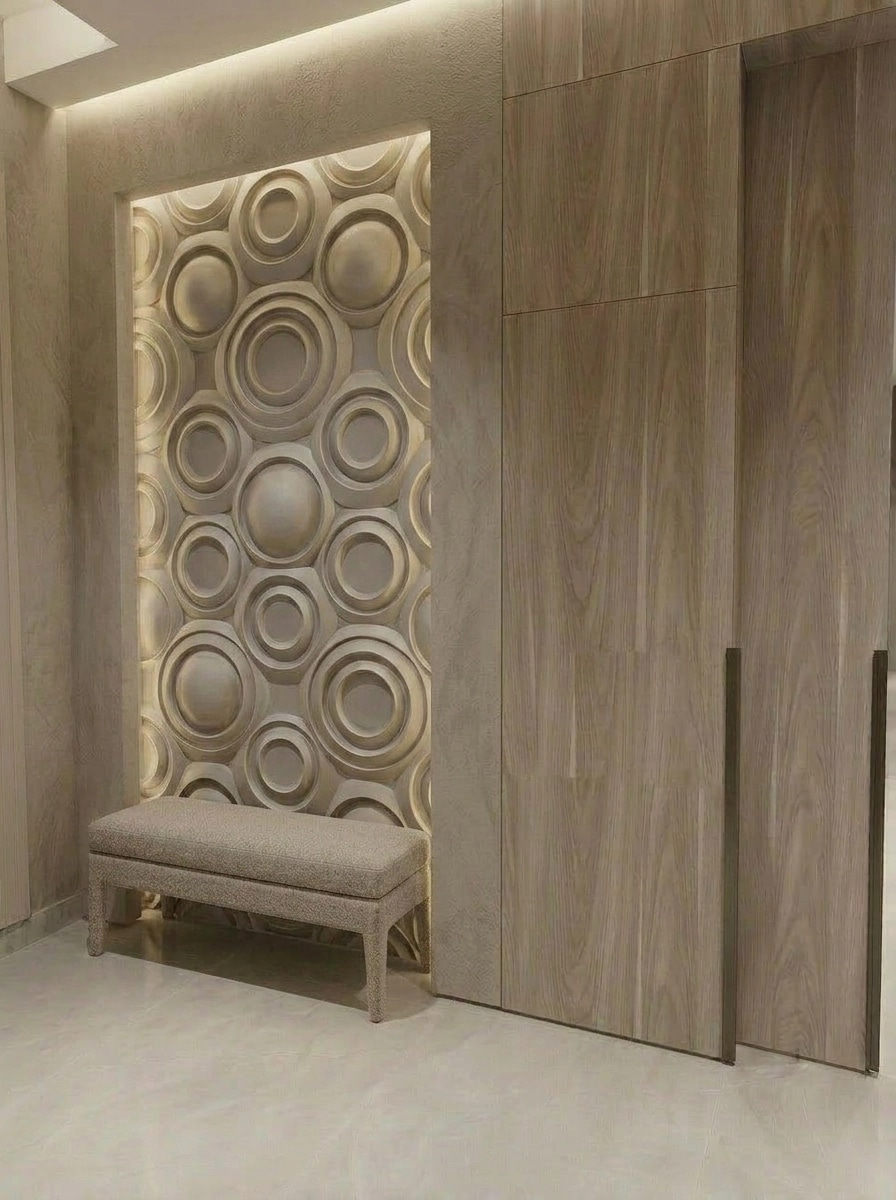 Contemporary Hallway design — interior photo by GenRoom AI