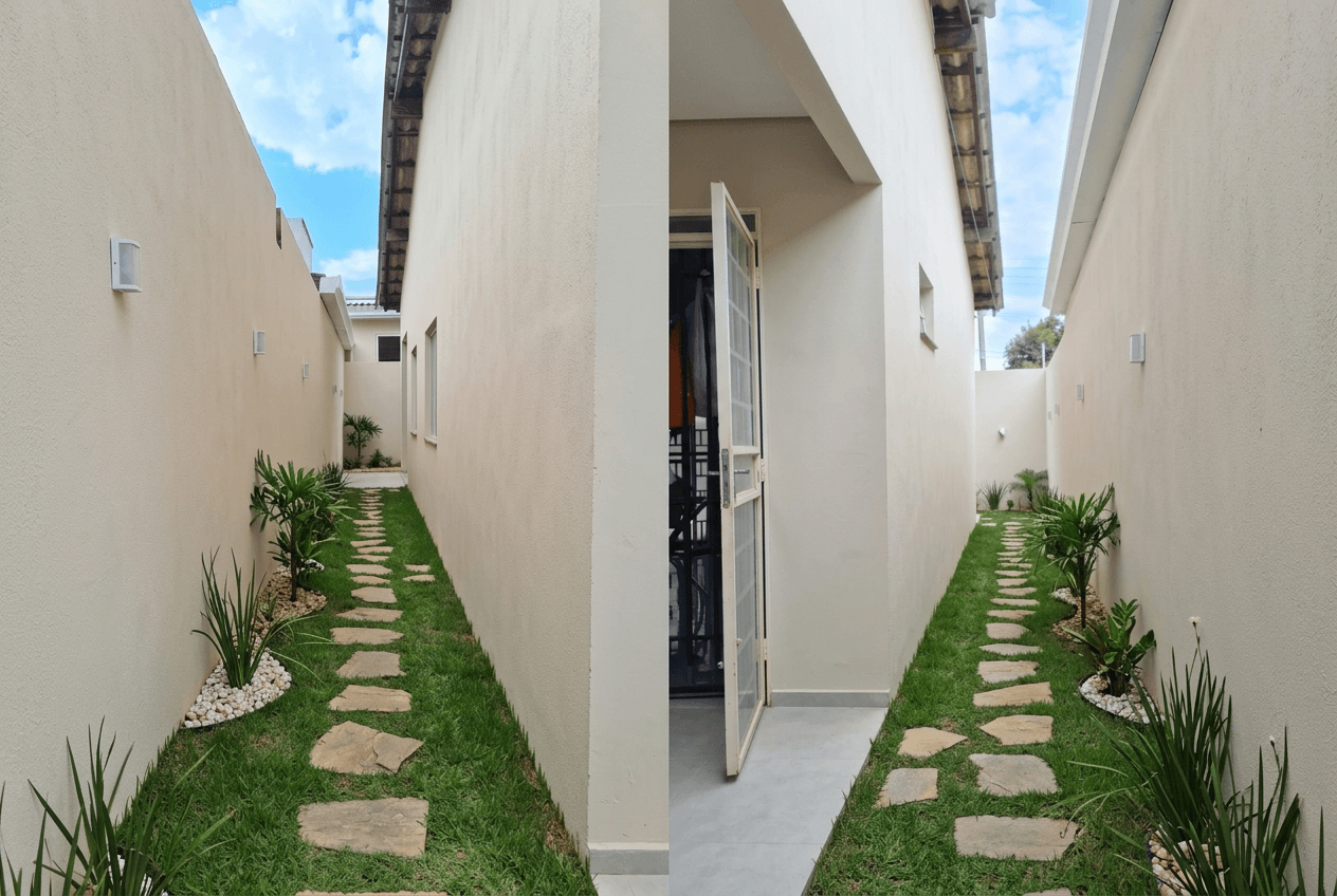 Landscape design in Minimalist Yard style — Yard by GenRoom AI