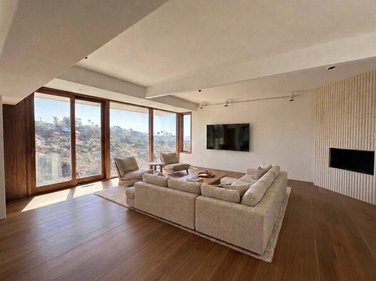 Interior design in Minimalism style — Living Room by GenRoom AI
