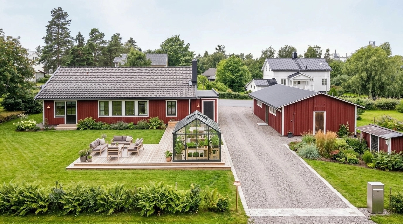 Scandinavian Facade Facade design — facade photo by GenRoom AI