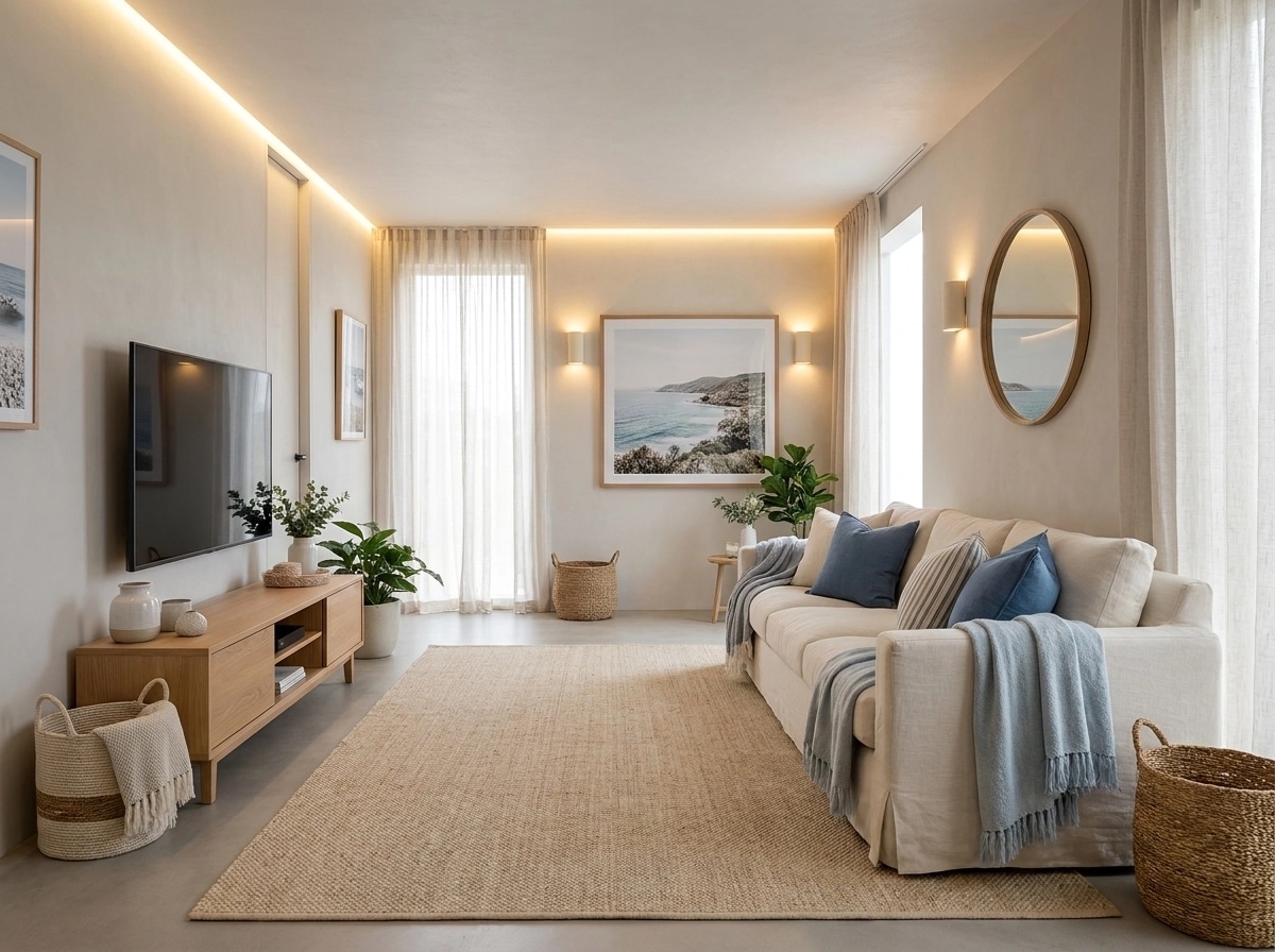 Hallway interior in Transitional style — photo by GenRoom AI