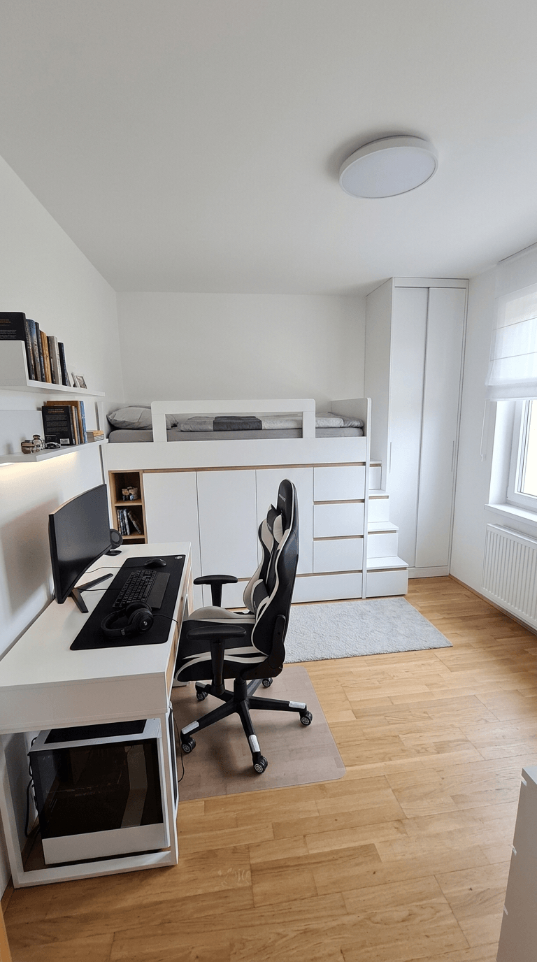 Interior design in Minimalism style — Kids Room by GenRoom AI