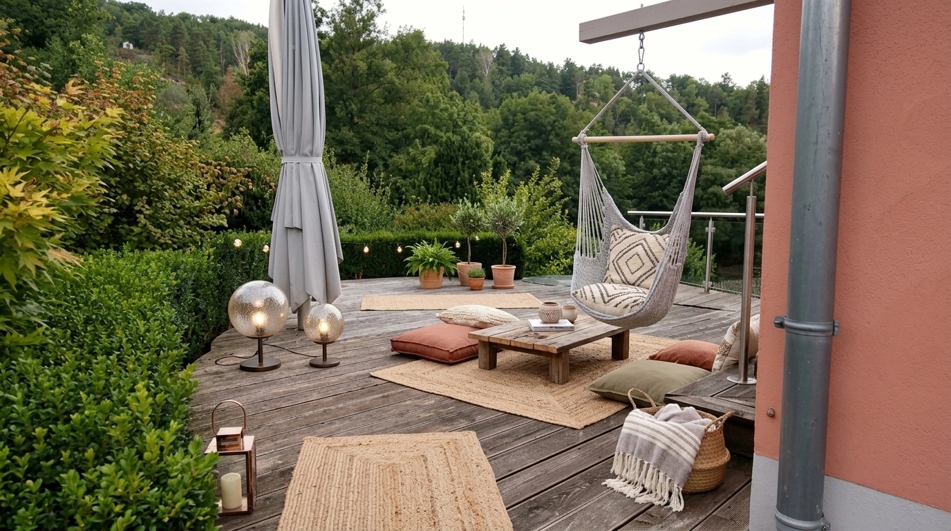Yard design in no_style style — photo by GenRoom AI