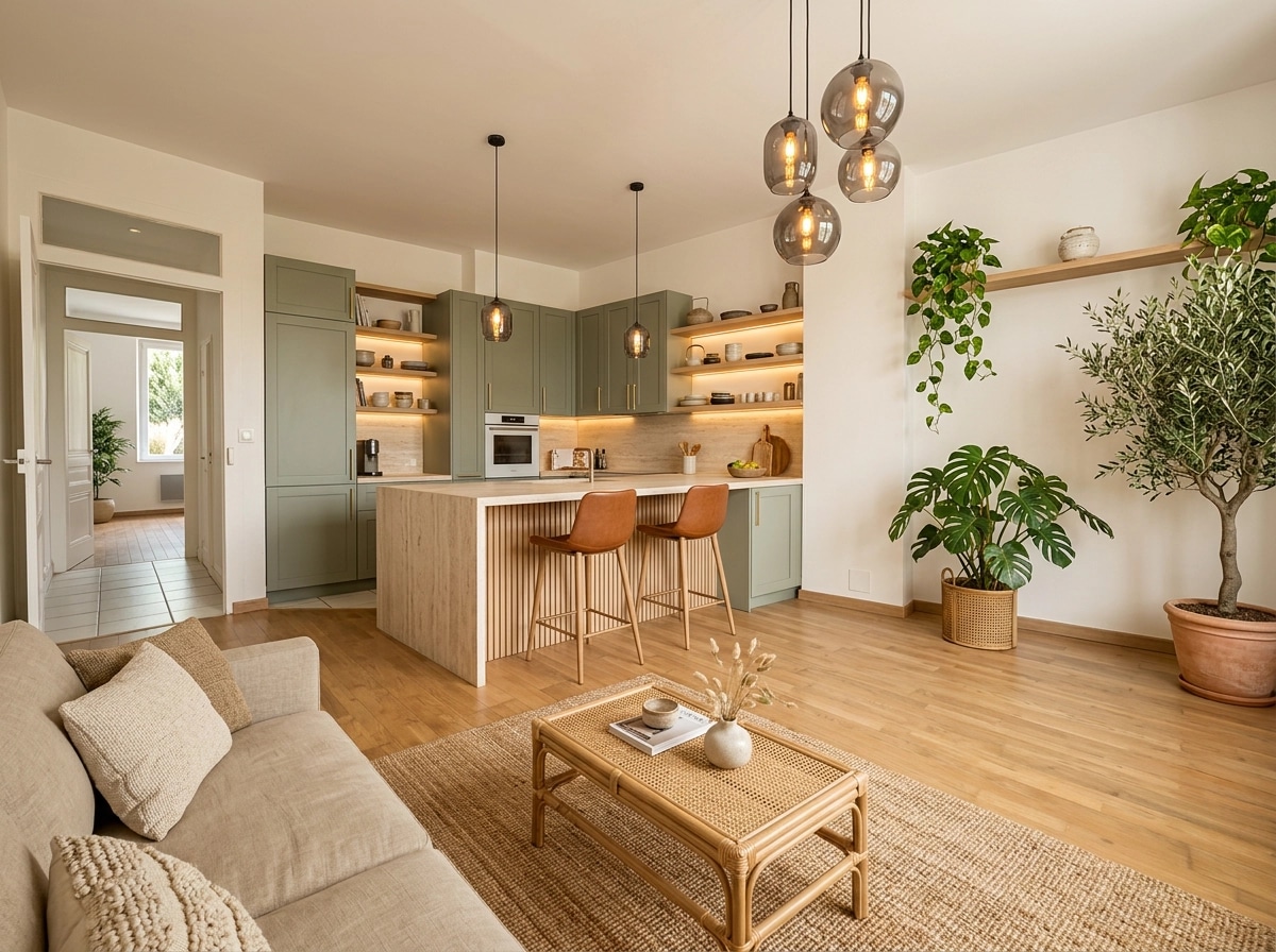Interior design in Mediterranean style — Living Room by GenRoom AI