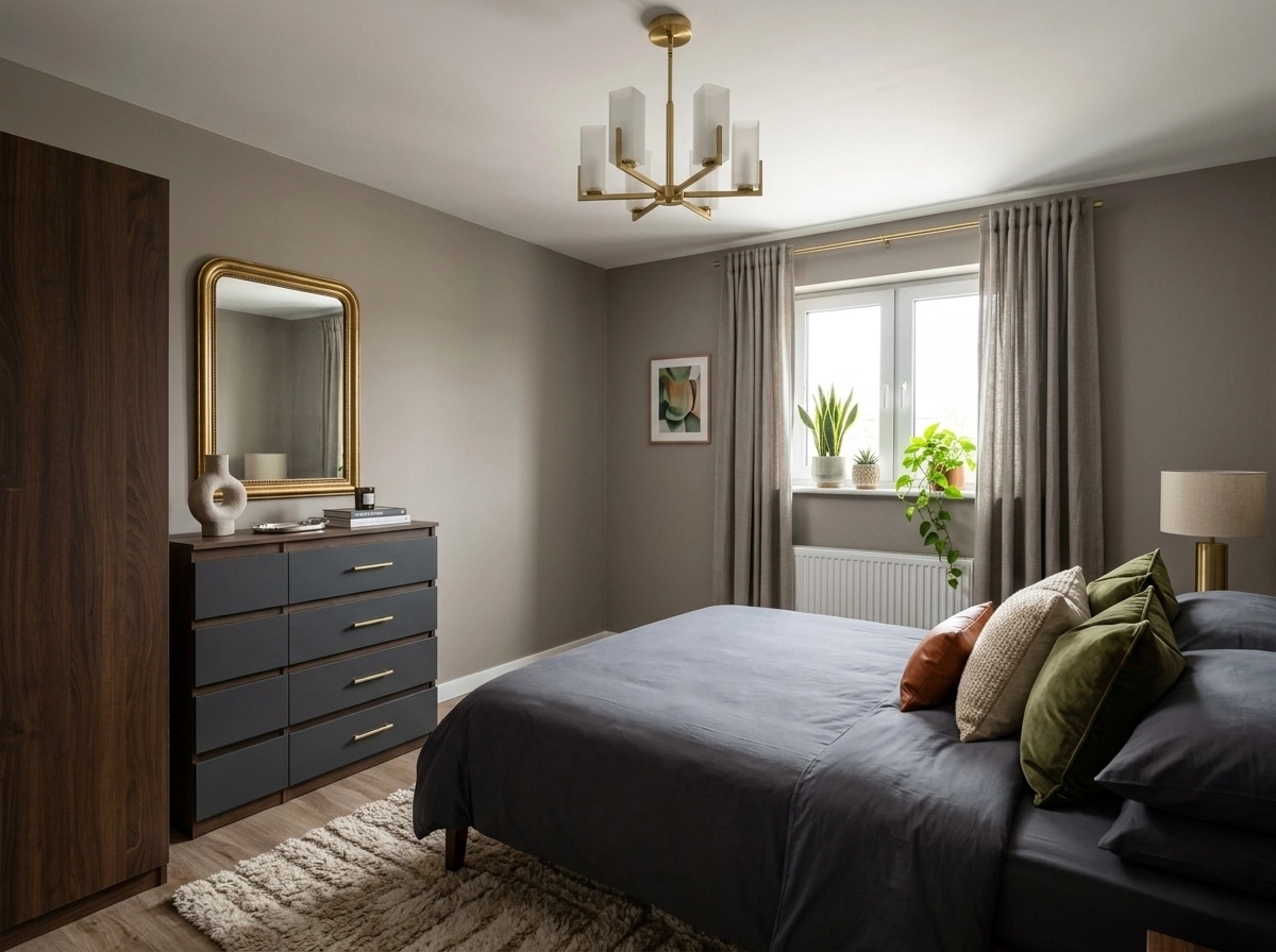 Interior design in Contemporary style — Bedroom by GenRoom AI