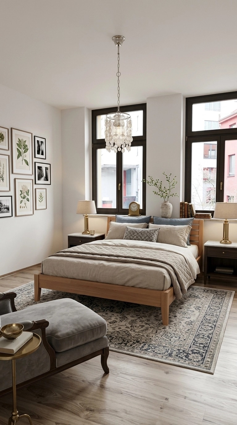Interior design in Transitional style — Bedroom by GenRoom AI