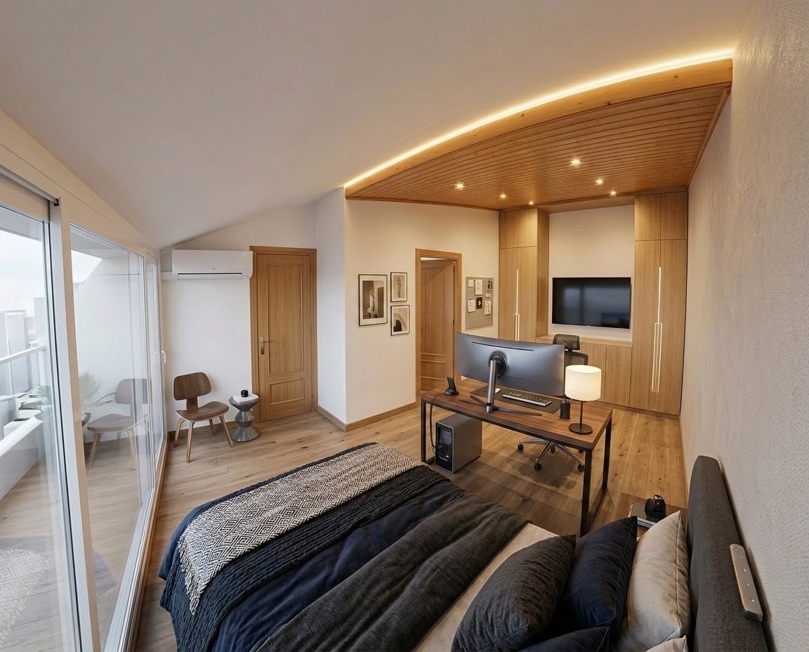 Interior design in Contemporary style — studio by GenRoom AI