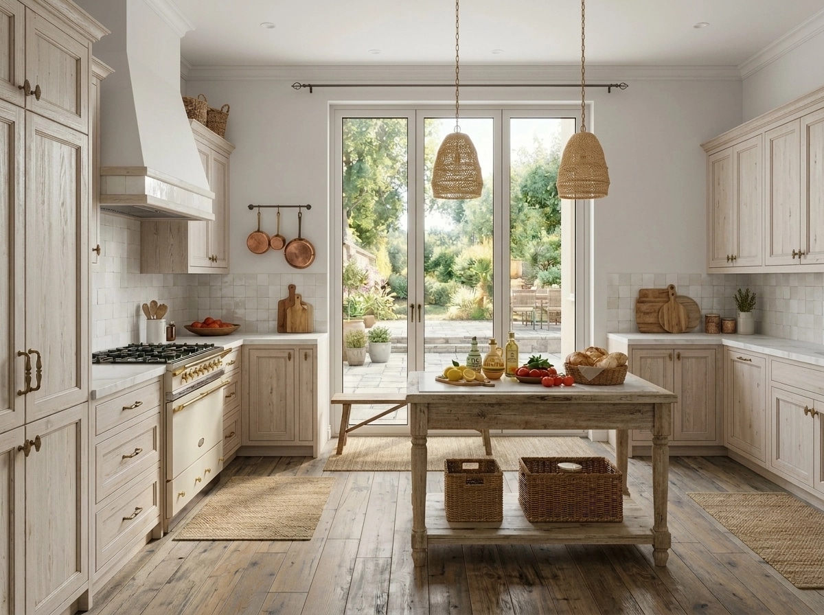 Interior design in Mediterranean style — Kitchen by GenRoom AI