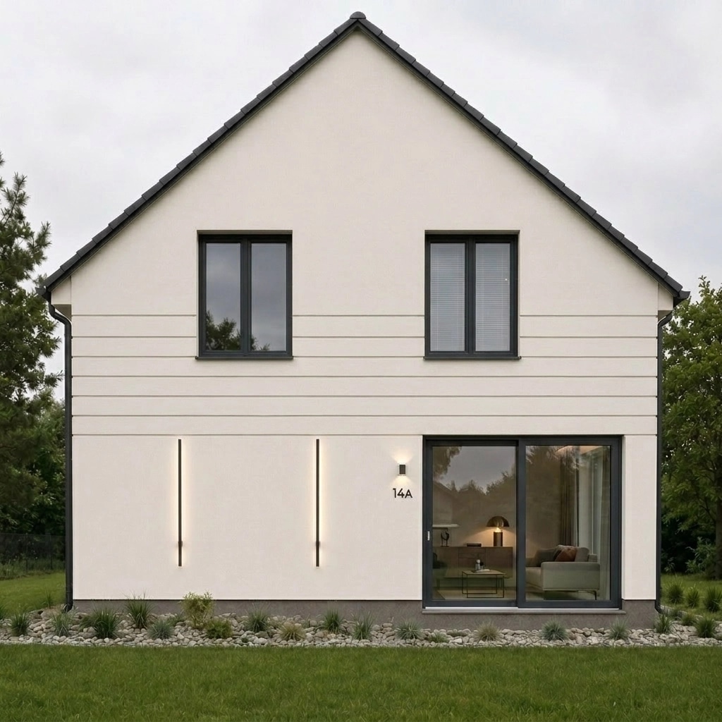 Contemporary Facade Facade design — facade photo by GenRoom AI