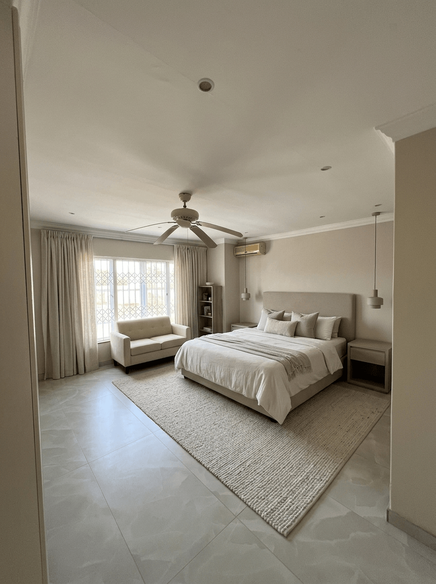 Minimalism Yatak Odası design — interior photo by GenRoom AI