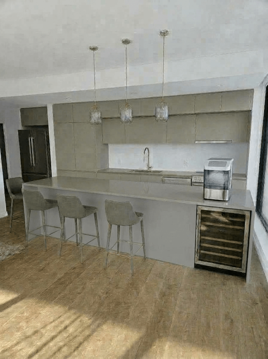 Kitchen interior in no_style style — photo by GenRoom AI
