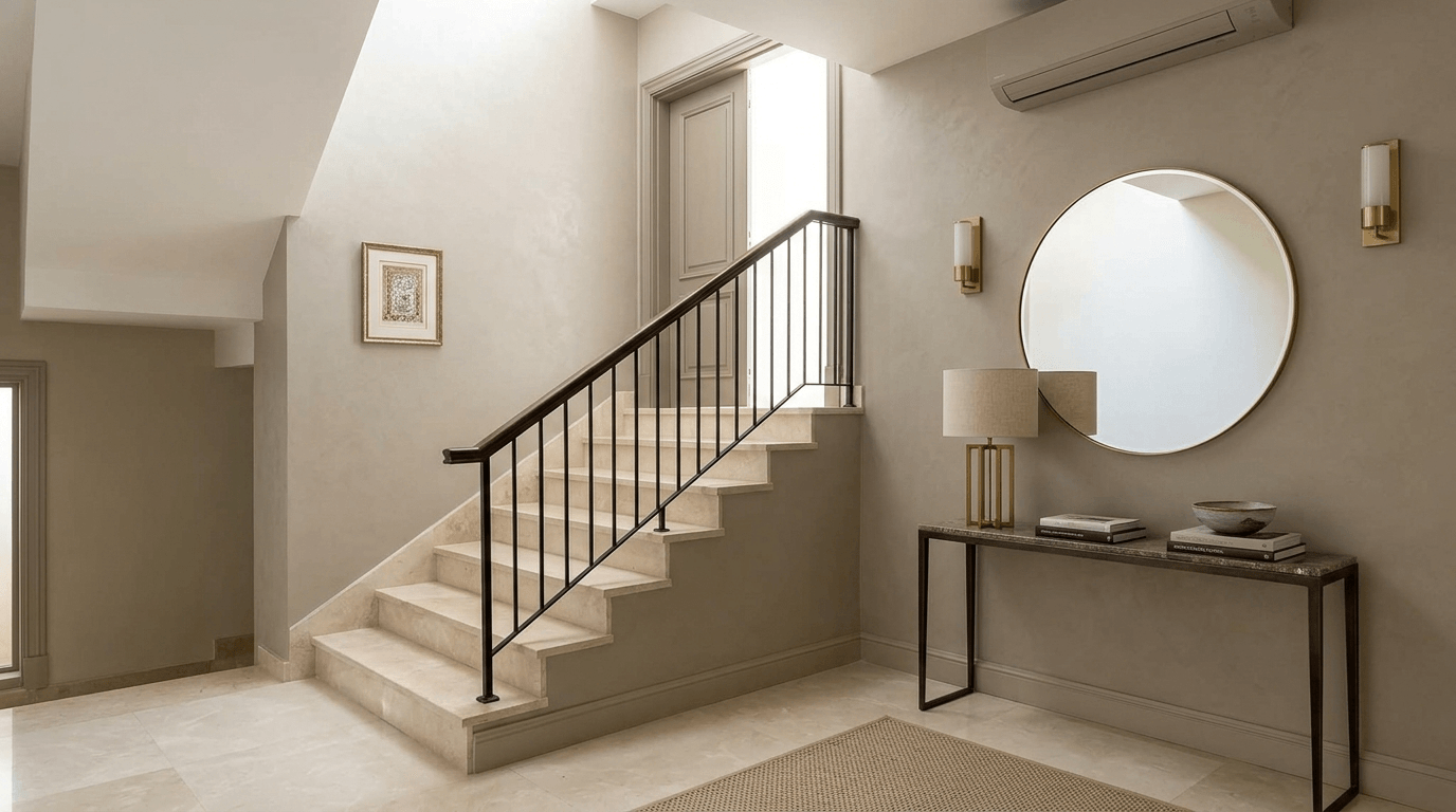 Hallway interior in no_style style — photo by GenRoom AI