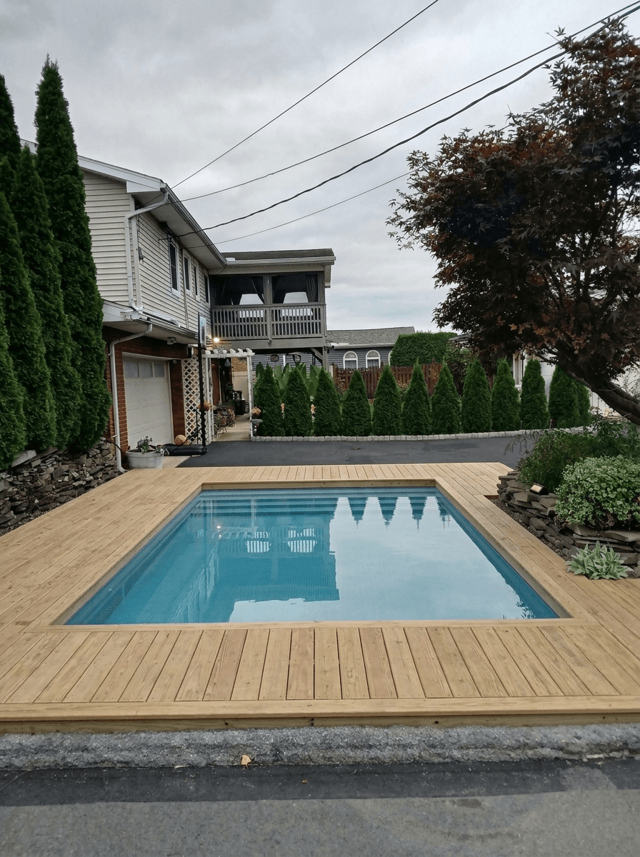 Yard design in no_style style — photo by GenRoom AI
