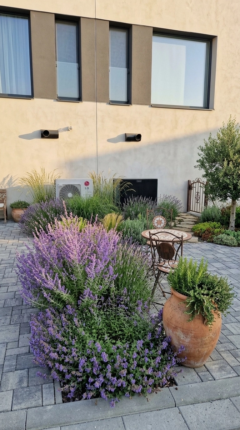 Landscape design in Mediterranean Yard style — Yard by GenRoom AI