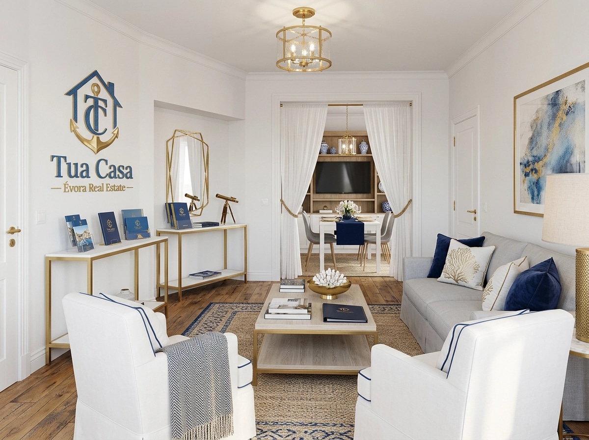 Interior design in Coastal / Hamptons style — Living Room by GenRoom AI