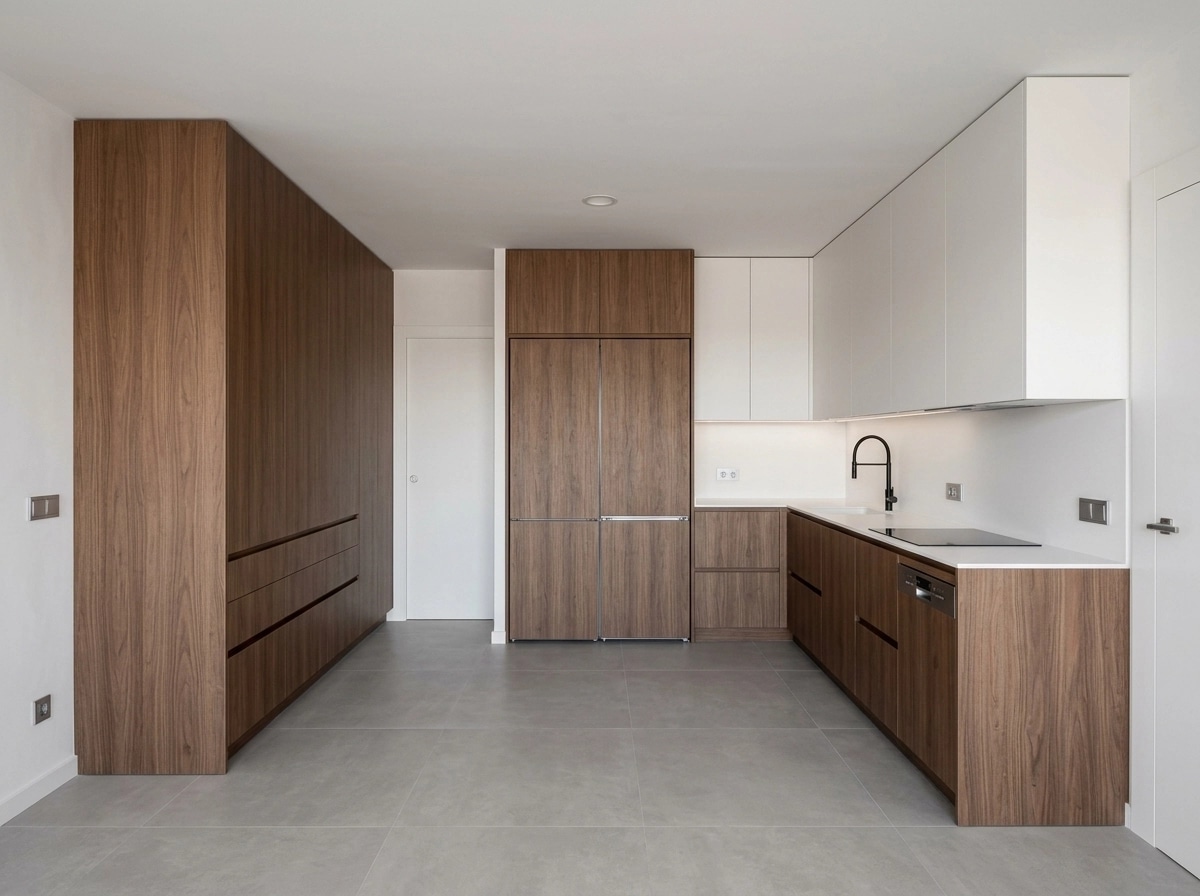 Minimalism Κουζίνα design — interior photo by GenRoom AI