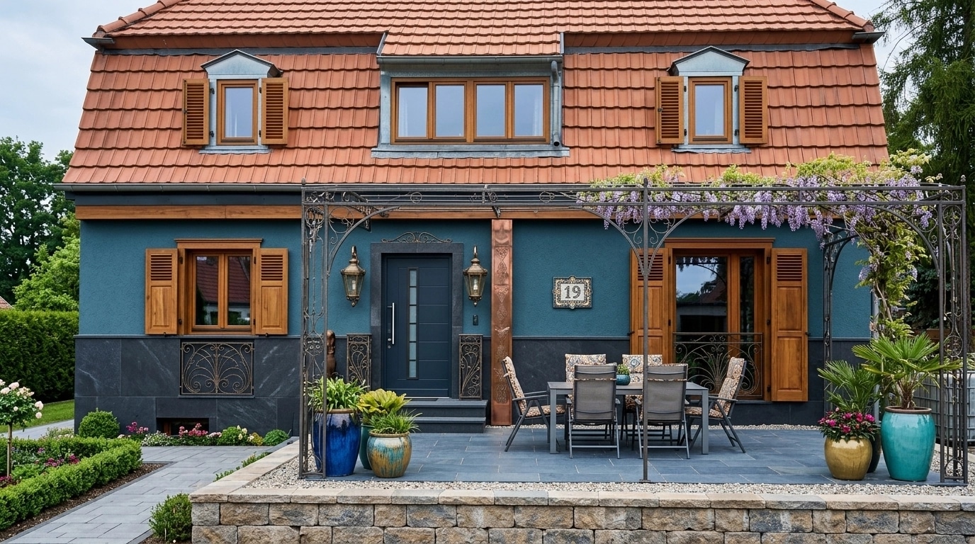 Facade design in Eclectic Facade style — Facade by GenRoom AI
