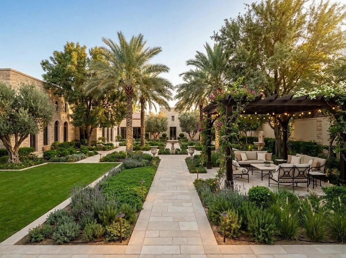 Classic Garden Yard design — yard photo by GenRoom AI