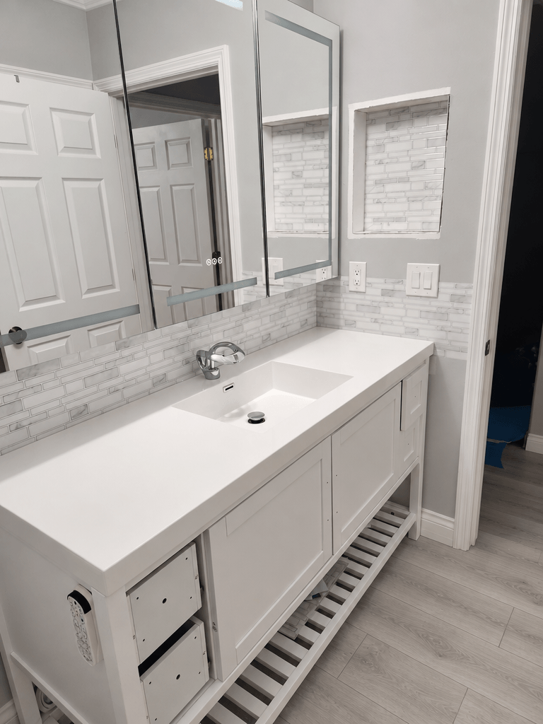 Bathroom interior in no_style style — photo by GenRoom AI