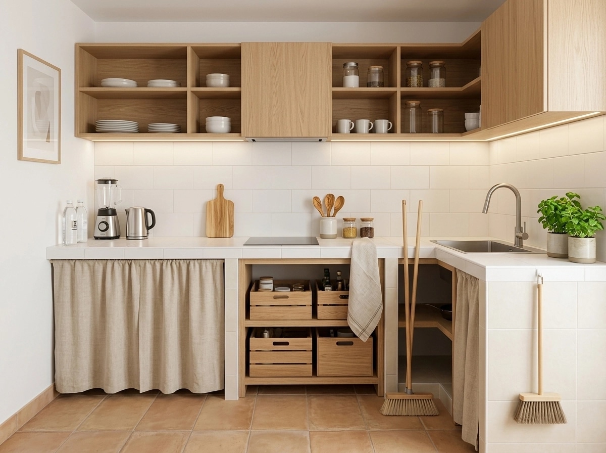 Interior design in Scandinavian style — Kitchen by GenRoom AI