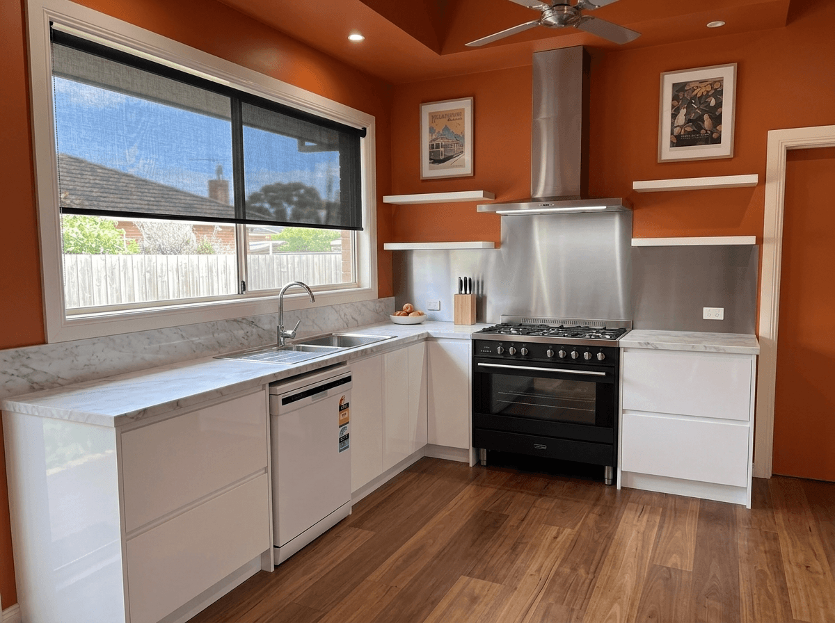 Kitchen interior in no_style style — photo by GenRoom AI