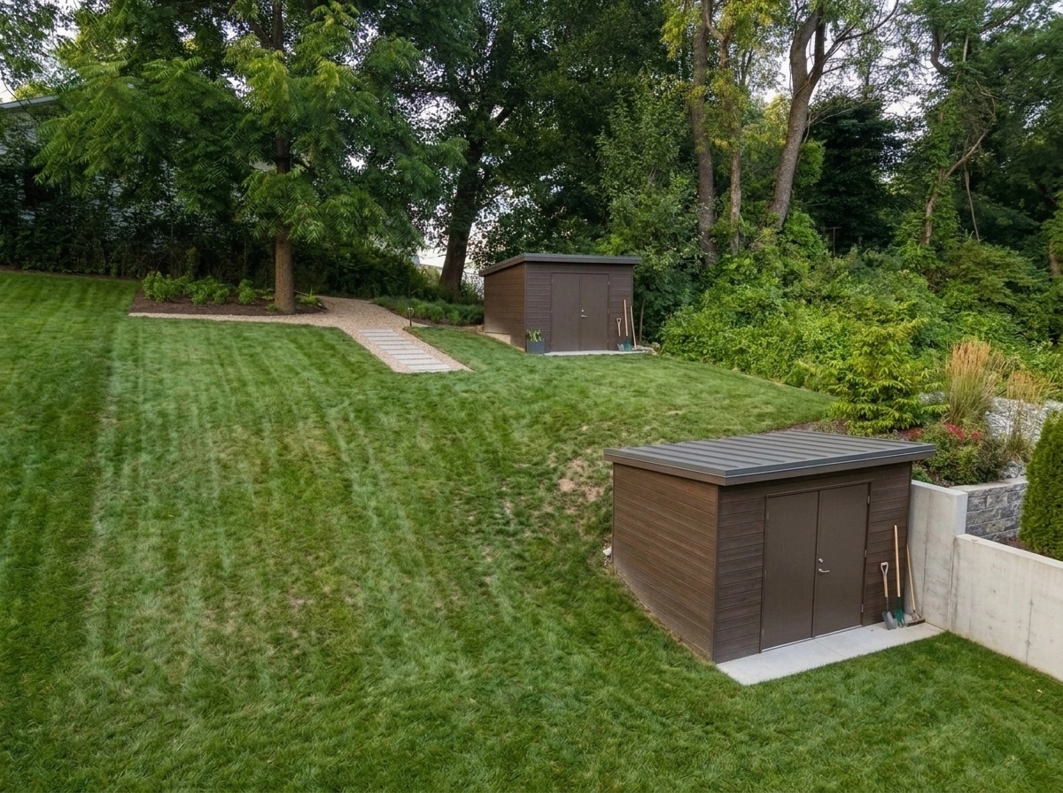 Landscape design in Minimalist Yard style — Yard by GenRoom AI