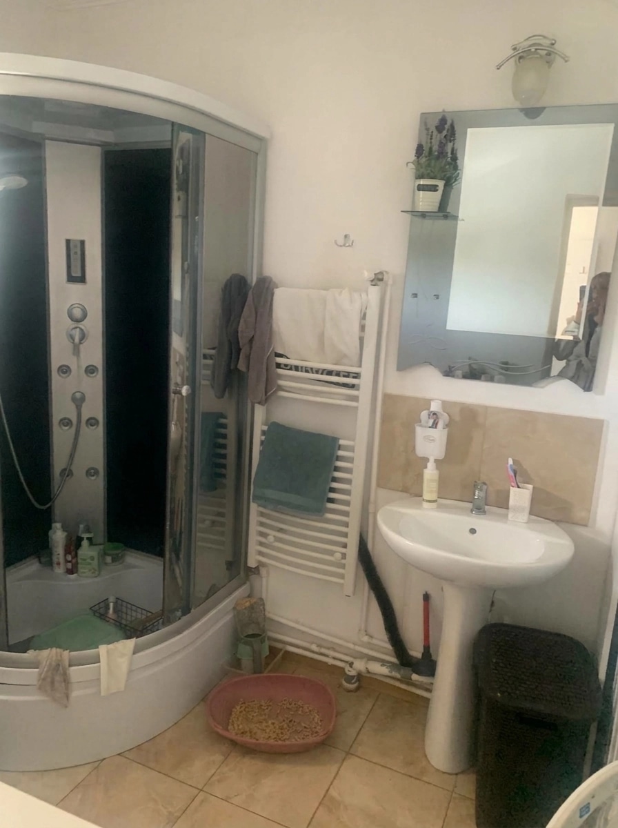 Bathroom interior in no_style style — photo by GenRoom AI