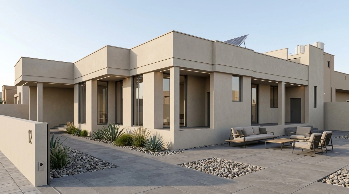 Facade design in Minimalist Facade style — Facade by GenRoom AI