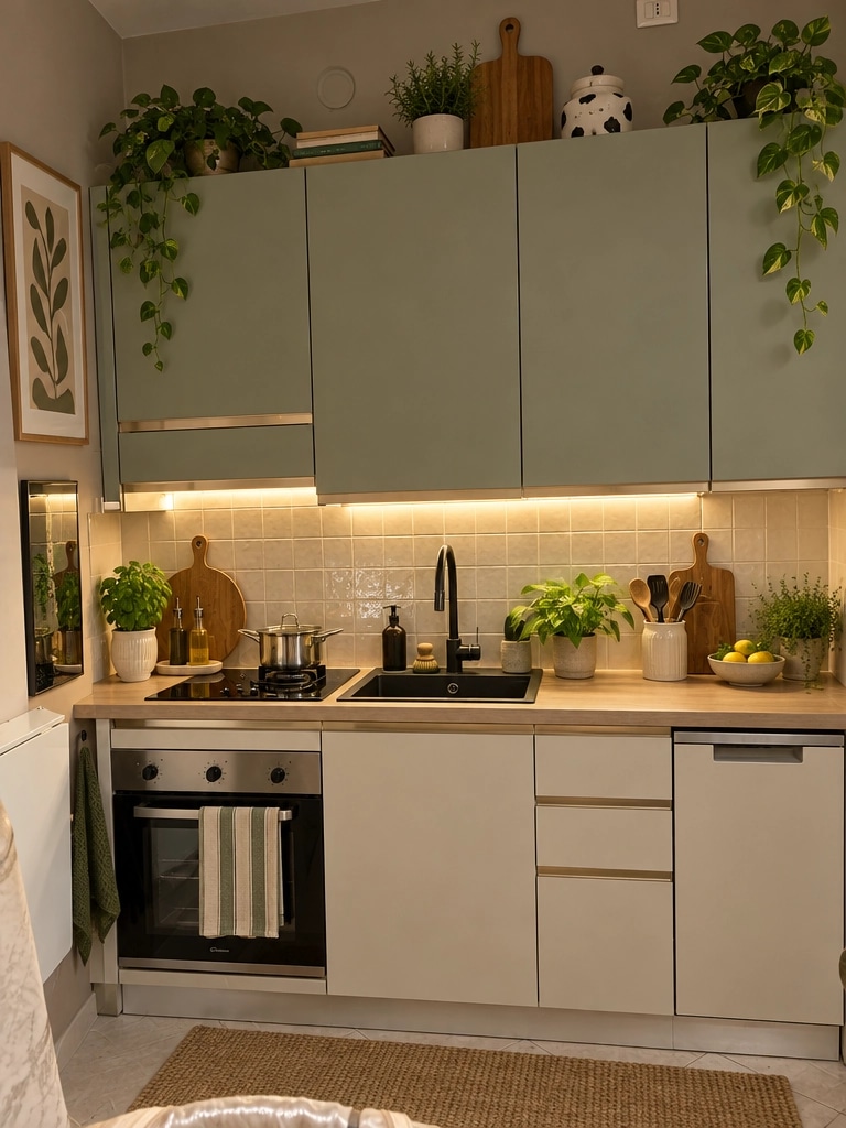 Kitchen interior in no_style style — photo by GenRoom AI