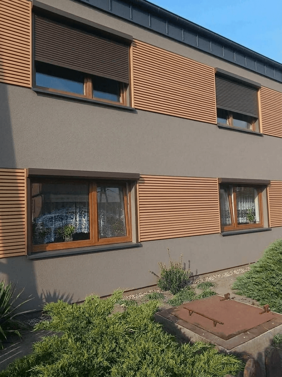Scandinavian Facade Fasad design — facade photo by GenRoom AI