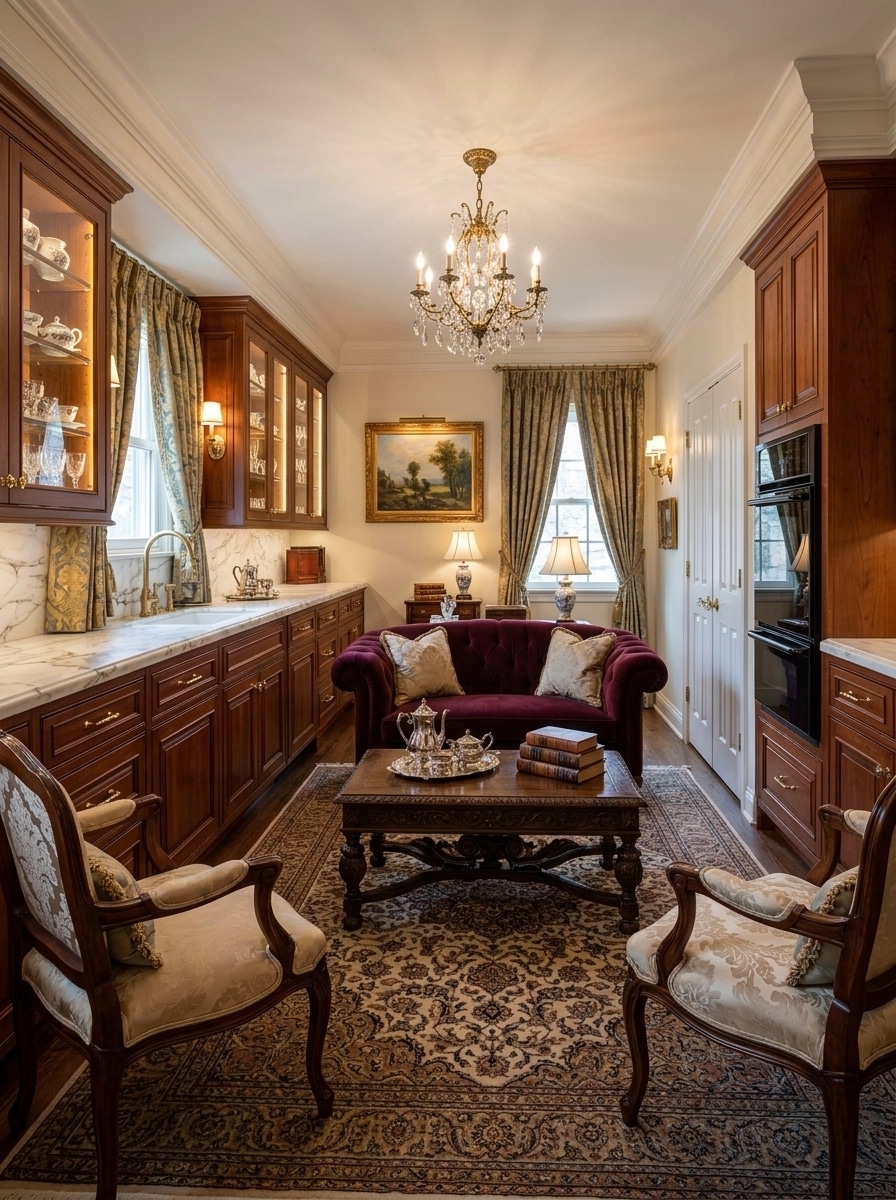 Interior design in Classic style — Living Room by GenRoom AI