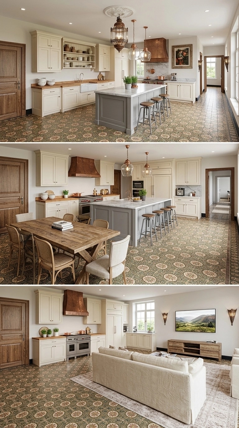Modern Farmhouse Kitchen design — interior photo by GenRoom AI