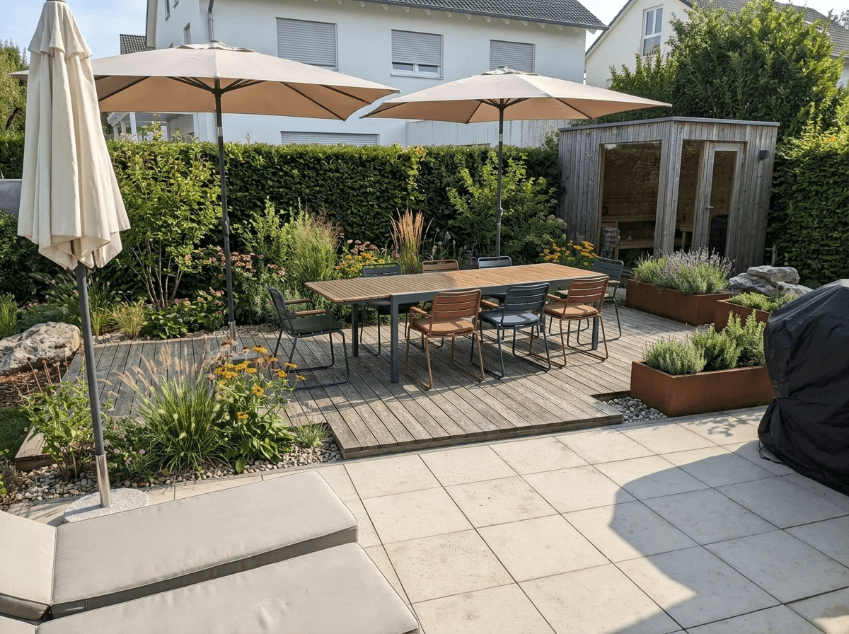 Yard design in no_style style — photo by GenRoom AI