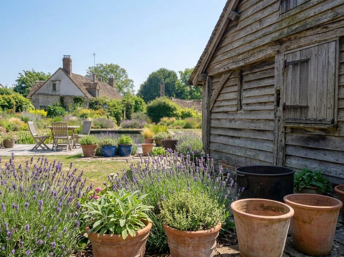 Landscape design in Eco Natural Garden style — Yard by GenRoom AI