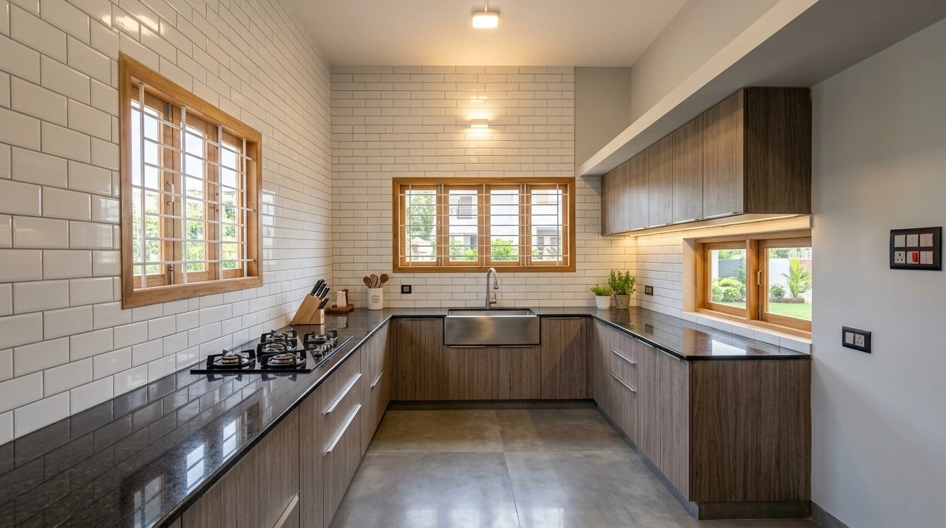 Kitchen interior in no_style style — photo by GenRoom AI